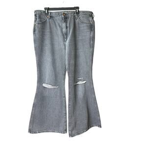 NWT Wrangler Wanderer High Rise Flare Jeans Mens Sz 34W x 32 L